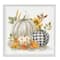 Stupell Industries Patterned Pumpkins Autumn Harvest Framed Giclee Art